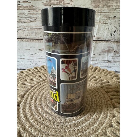 Vintage Disneyland Plastic Tumbler Glass Thermo-Serv, Walt Disney - Picture 3 of 9